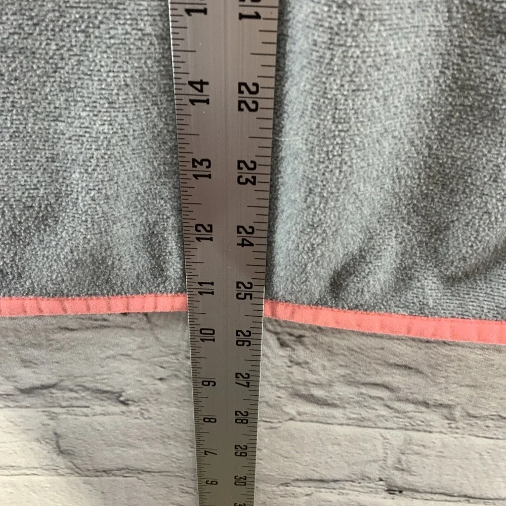 Columbia Sportswear Fleece Jacket Womens Sz L Gray Pink‎ Warm